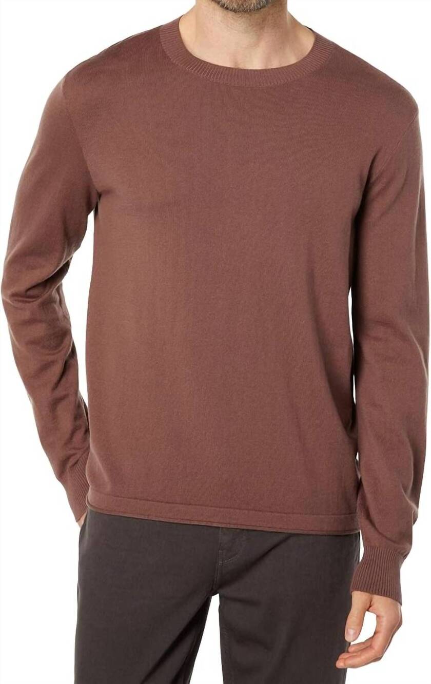 NEW PAIGE champlin crew neck sweater in smokey lavender
